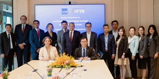 ធនាគារ FTB និងធនាគារ ADB ចុះហត្ថលេខាលើអនុស្សរណៈនៃការយោគយល់គ្នា ក្នុងនាមជា “Confirming Bank” ដើម្បីពង្រឹងកិច្ចសហប្រតិបត្តិការ និងបង្កើតឱកាសធ្វើពាណិជ្ជកម្ម ឱ្យកាន់តែទូលំទូលាយ ក្នុងវិស័យពាណិជ្ជកម្ម