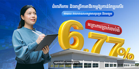 Grow your Business with SME Loan special rate starting from 6.77%