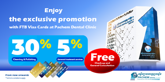 Enjoy up to 30% discount at Pachem Dental Clinic